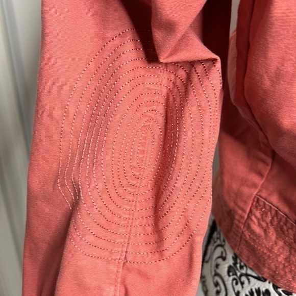 Hurley Light Pink Asymmetrical Jacket S - Picture 4 of 7